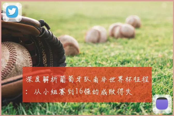深度解析葡萄牙队南非世界杯征程：从小组赛到16强的成败得失