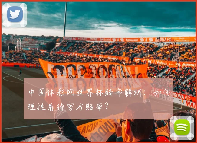 中国体彩网世界杯赔率解析：如何理性看待官方赔率？