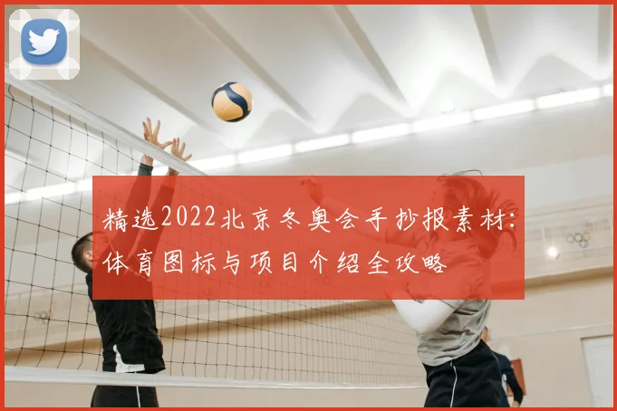 精选2022北京冬奥会手抄报素材：体育图标与项目介绍全攻略